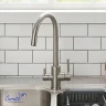 Cмеситель для кухни Ceruttispa Аниэлло (Aniello) BN CT12088 12088 цвет Никель матовый