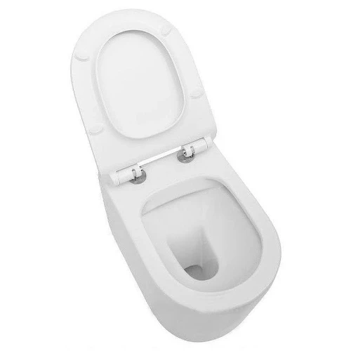 Унитаз подвесной Aquanet Atago-W BL-102N-WHT 211902 с сиденьем Микролифт