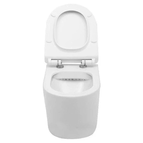 Унитаз подвесной Aquanet Atago-W BL-102N-WHT 211902 с сиденьем Микролифт