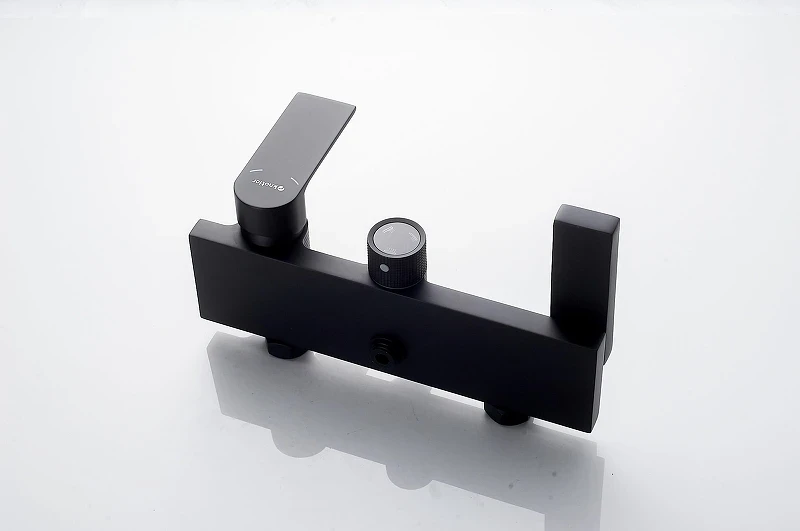 Душевая система Knotlor Vigor KN-72/BL цвет Матовый черный