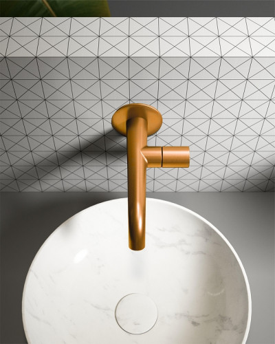 Смеситель для раковины AltroBagno Bilancia 010805 BC цвет Медь матовая