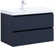Тумба с раковиной Aquanet Вега 2.0 80 344742 подвесная цвет Маренго