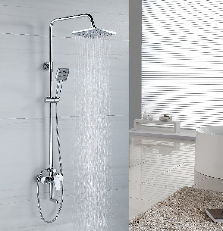 Душевая система Bond B01-9400 Хром латунь на стену