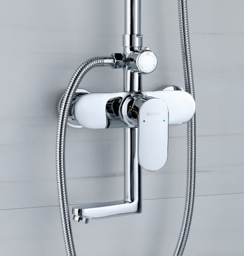 Душевая система Bond B01-9400 Хром латунь на стену