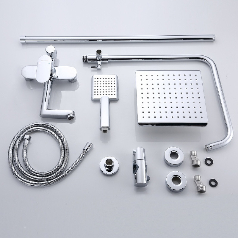 Душевая система Bond B01-9400 Хром латунь на стену