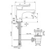 Комплект смесителей Ideal Standard Alpha BD004AA Хром латунь