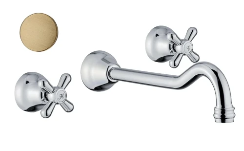 Смеситель для раковины Fiore Margot 26ZZ0636 цвет Бронза