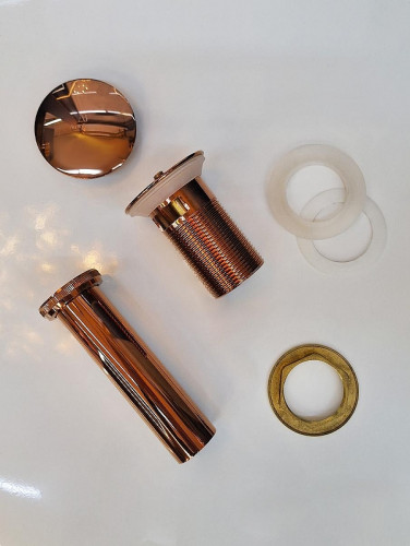 Донный клапан AltroBagno PU 070203 Ror click-clack цвет Розовое золото