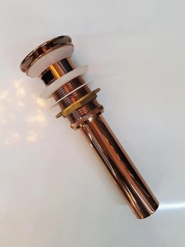 Донный клапан AltroBagno PU 070203 Ror click-clack цвет Розовое золото