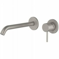 Смеситель для раковины Remer X-Style Inox SSX15PL Нержавеющая сталь нержавеющая сталь встраиваемый