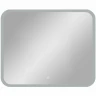 Зеркало Континент Demure 800х700 ЗЛП3331 с подсветкой с сенсорным выключателем стекло
