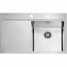 Кухонная мойка Alveus Pure 40R KMB-90 790x525 1103651 Брашированная сталь нержавеющая сталь встраиваемый