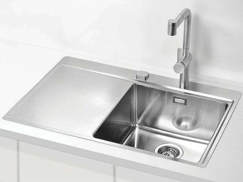 Кухонная мойка Alveus Pure 40R KMB-90 790x525 1103651 Брашированная сталь нержавеющая сталь встраиваемый