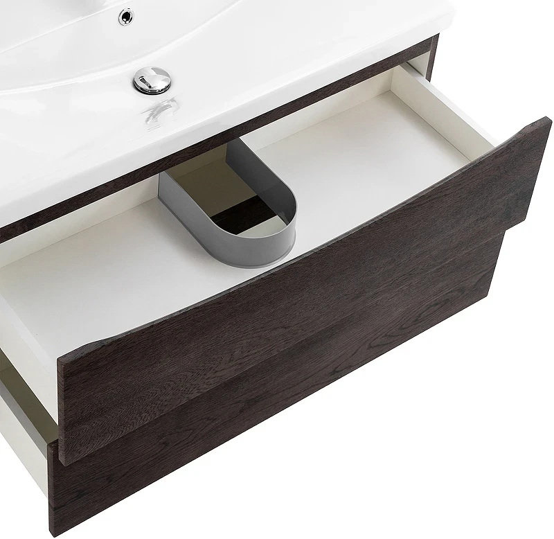 Тумба под раковину BelBagno Marino-Cer 90 MARINO-CER-900-2C-SO-RNG-P подвесная Rovere Nature Grigio МДФ / ЛДСП