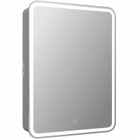 Зеркальный шкаф Континент Elliott LED 60 R МВК018 с подсветкой Белый МДФ / ЛДСП, стекло