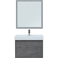 Комплект мебели для ванной Aquanet Nova Lite 75 242295 подвесной Дуб рошелье МДФ / ЛДСП