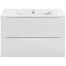 Тумба под раковину Vincea Mia Slim 80 VMC-2MC800S1GW подвесная G.White МДФ / ЛДСП