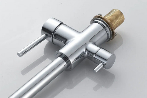 Смеситель для кухни Shevanik S328 цвет Хром