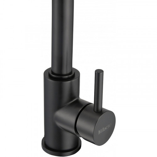 Смеситель для кухни Milacio Ultra MCU.555.TB Total Black нержавеющая сталь