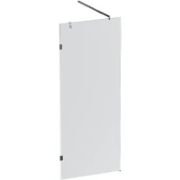Душевая перегородка AM.PM X-Joy 80 W94WI-80-F1-MTE профиль Хром матовый стекло прозрачное
