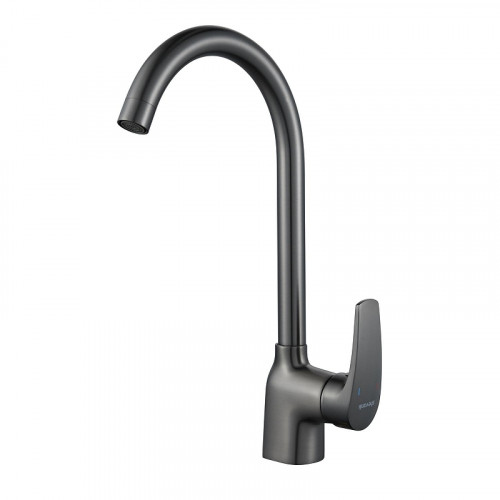 Смеситель для кухни Shevanik S5053T цвет Оружейная сталь