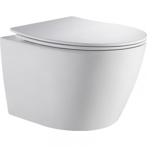 Комплект унитаза с инсталляцией Orange CI07-150W+APB188 с сиденьем Микролифт и Белой глянцевой клавишей смыва