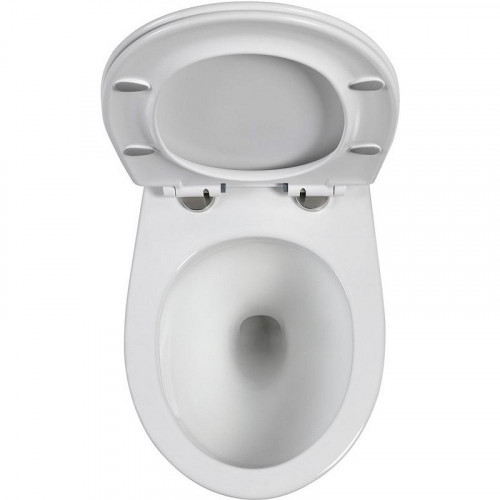 Комплект унитаза с инсталляцией Orange CI07-150W+APB188 с сиденьем Микролифт и Белой глянцевой клавишей смыва