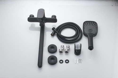 Смеситель для ванны Shevanik S8522H универсальный цвет Черный