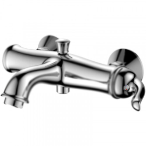 Смеситель для ванны BelBagno Tiffani TIF-VASM-CRM Хром латунь на стену