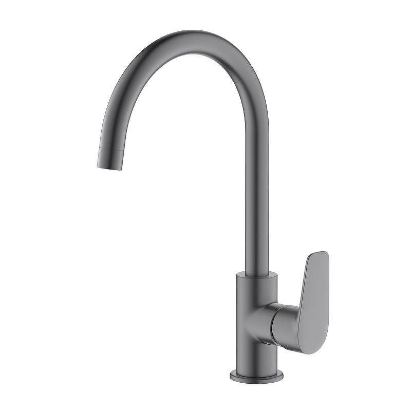 Смеситель для кухни Aquatek Бетта AQ1182BGM цвет Оружейная сталь