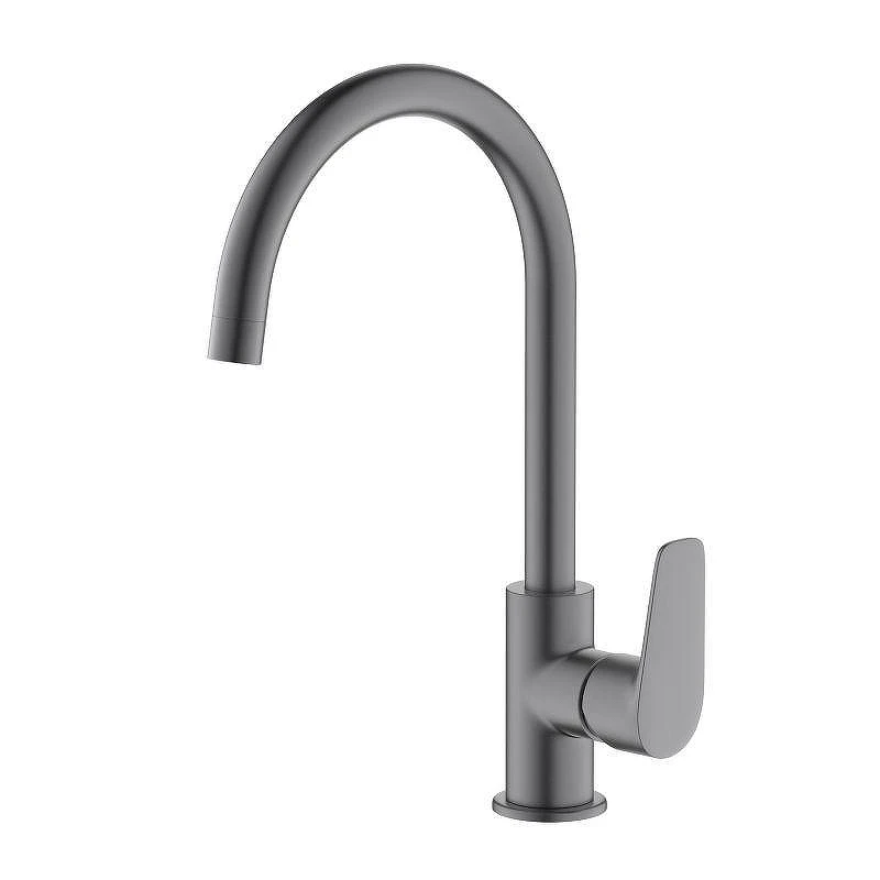 Смеситель для кухни Aquatek Бетта AQ1182BGM цвет Оружейная сталь