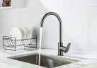 Смеситель для кухни Aquatek Бетта AQ1182BGM цвет Оружейная сталь