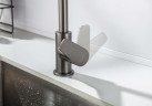 Смеситель для кухни Aquatek Бетта AQ1182BGM цвет Оружейная сталь