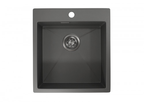 Кухонная мойка Granula 46 4600 цвет Графит матовый
