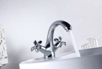 Смеситель для раковины Lemark Flora LM0106C Хром латунь