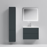 Тумба под раковину AM.PM Gem 75 M90FHX07522GM подвесная Графит матовый МДФ / ЛДСП