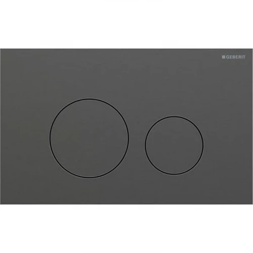 Клавиша смыва Geberit Sigma 40 115.628.QD.1 цвет Чёрный хром