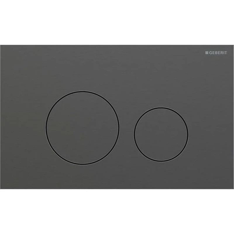 Клавиша смыва Geberit Sigma 40 115.628.QD.1 цвет Чёрный хром