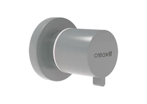Запорный вентиль Creavit AC50L.CGR цвет Холодный серый матовый