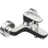 Смеситель для ванны Ideal Standard Tyria BC157HS Черный матовый Хром латунь на стену