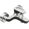 Смеситель для ванны Ideal Standard Tyria BC157HS Черный матовый Хром латунь на стену