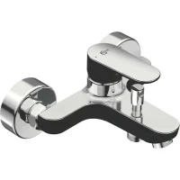 Смеситель для ванны Ideal Standard Tyria BC157HS Черный матовый Хром латунь на стену
