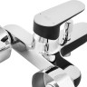 Смеситель для ванны Ideal Standard Tyria BC157HS Черный матовый Хром латунь на стену