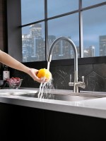 Смеситель для кухни Lemark Comfort LM3075BN Никель Серый латунь