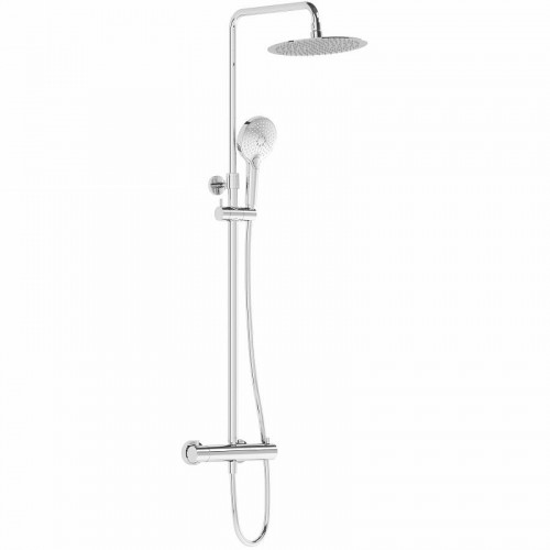 Душевая система Vitra Aquaheat Bliss A47201EXP с термостатом Хром латунь на стену