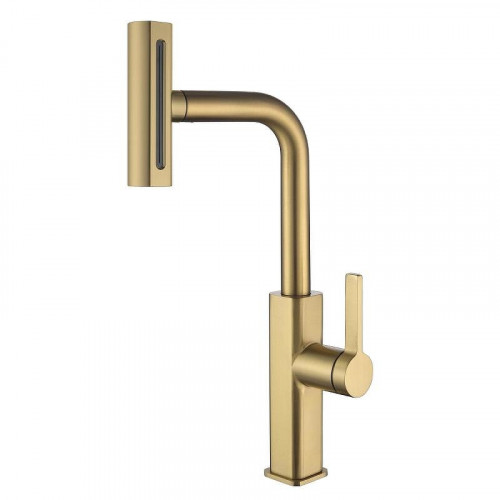 Смеситель для кухни Fmark FS8266C цвет Золото матовое