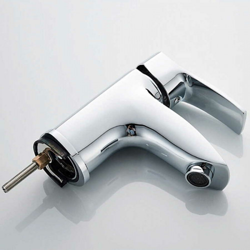 Смеситель для раковины Ledeme H64 1264L с гигиеническим душем Хром латунь