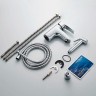 Смеситель для раковины Ledeme H64 1264L с гигиеническим душем Хром латунь