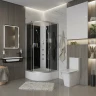 Душевая кабина Niagara Classic 80x80 NG-3503-14BKG с гидромассажем