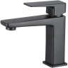 Смеситель для раковины WesnaArt Narcis NAR06-210BL-25100 Черный матовый латунь